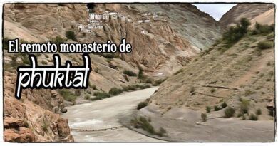 El remoto monasterio de Phuktal